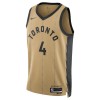 Maillot Homme Toronto Raptors Scottie Barnes 2023-24 Nike City Edition Gold Swingman